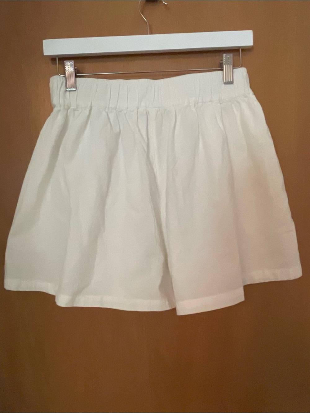 Free People White Cotton Shorts Size S - Picture 4 of 6